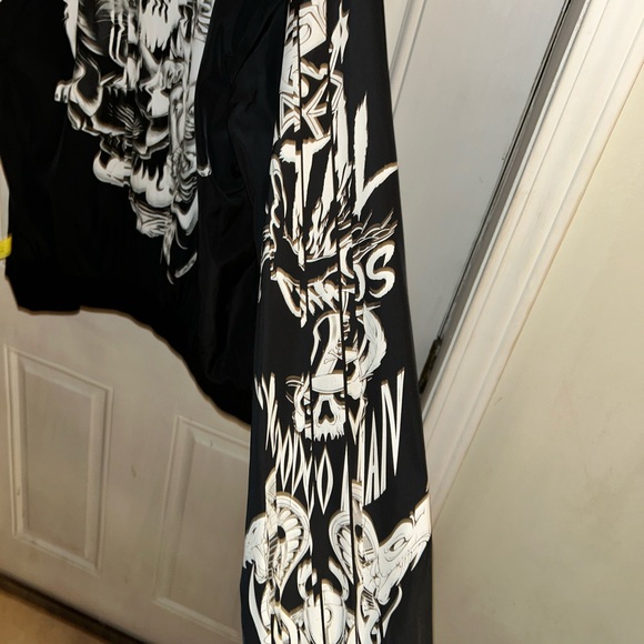 Disney Villains x Heidi Klum Black Bomber Jacket - Picture 3 of 4